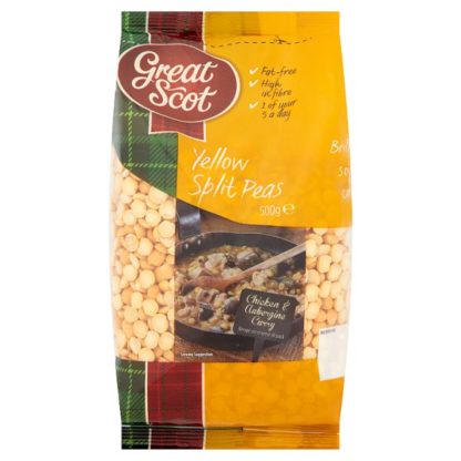 Great Scott Yelw Splt Peas 500g (Case Of 5)