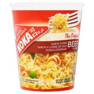 Koka Beef Cup Noodles 70g (Case Of 12)