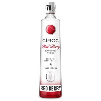 Ciroc Red Berries Vodka 70cl (Case Of 6)