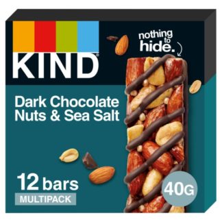 KIND Dark Choc Nuts/Sea Salt 40g (Case Of 12)