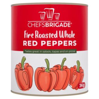MGC/CB Roasted Red Peppers 3kg (Case Of 6)