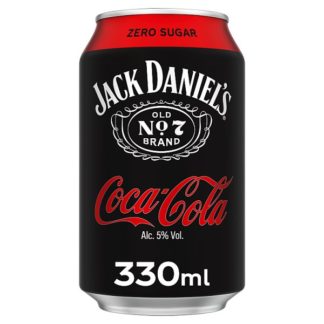 Jack Daniels & Coke Zero 330ml (Case Of 12)