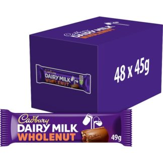 Cadbury Dairy Milk Wholenut 45g (Case Of 48)