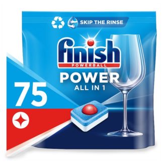 Finish AIO Reg D/Wash Tabs 75s (Case Of 4)