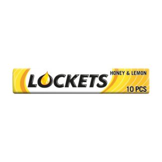 Lockets Honey & Lemon 43g (Case Of 20)