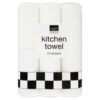 CE Kitchen Towel White 12 Roll (Case Of 3)