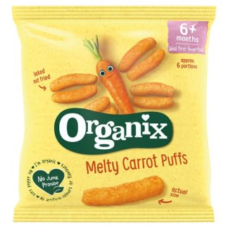 Organix Crunchy Carrot Stick 20g (Case Of 8)