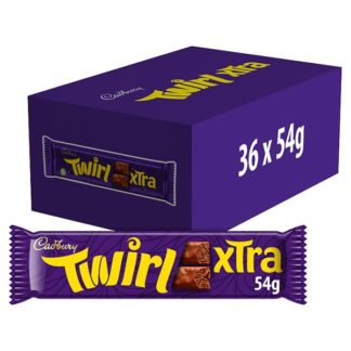 Cadbury Twirl Xtra Duo 54g (Case Of 36)