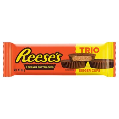 Reeses Peanut Btr Cups Trio 63g (Case Of 40)