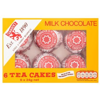 Tunnock Choc Teacakes 006x6x24g (Case Of 12)