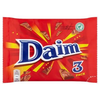Cadbury Daim 3 Pack 3x28g (Case Of 24)