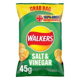 Walkers Salt & Vinegar GB 45g (Case Of 32)