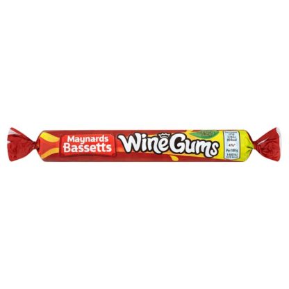 Maynards Wine Gums Roll 52g (Case Of 40)