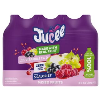 Jucee NAS Mixed Fruit 1.5ltr (Case Of 8)