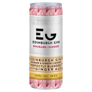 Ed Rhubarb Gin & Gngr Ale 250ml (Case Of 12)