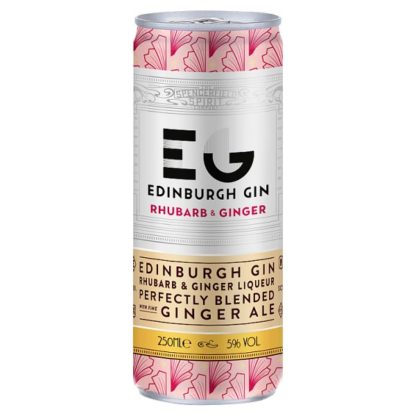Ed Rhubarb Gin & Gngr Ale 250ml (Case Of 12)