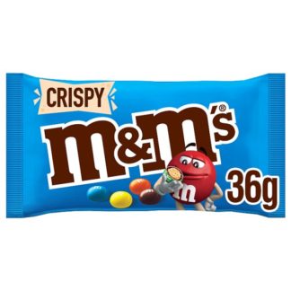 M&Ms Crispy Bag 36g (Case Of 24)