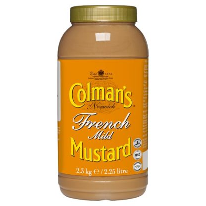 Colmans French Mustard 2.25ltr (Case Of 2)