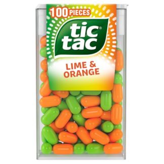 Tic Tac T100 Lime & Orange 48g (Case Of 24)