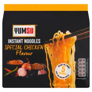 YUMSU Inst Noodle Chicken 5x70g (Case Of 12)