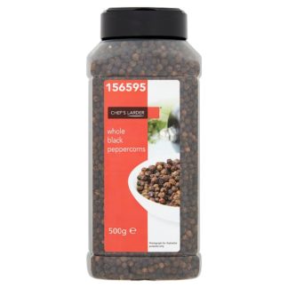 CL Whole Blk Peppercorns 500g (Case Of 6)