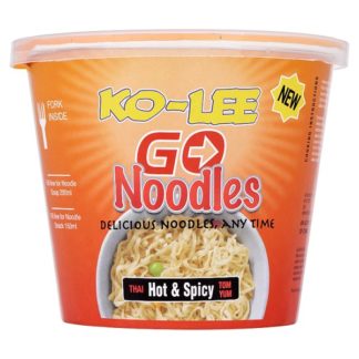 KoLeeGoCup Noodles Hot&Spicy 65g (Case Of 6)