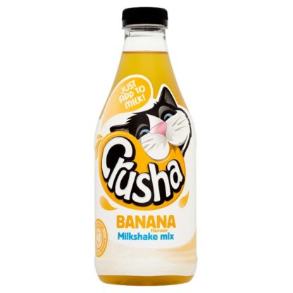 Crusha Banana Milkshake Mix 1ltr (Case Of 12)