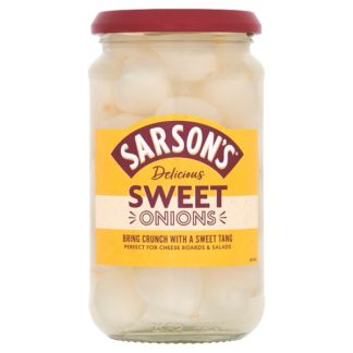 Sarsons Swt & Mild Onions 460g (Case Of 6)