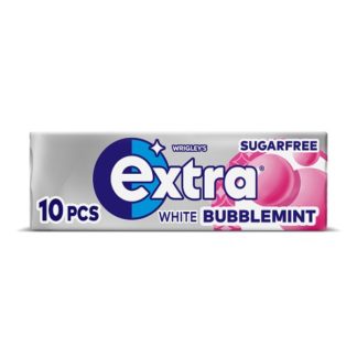 Wrigleys Ex White Bubblemint 10pk (Case Of 30)
