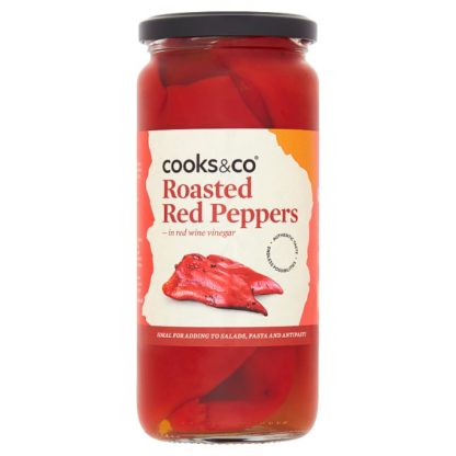 C & C Roasted Red Peppers 460g (Case Of 6)